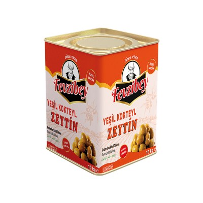 Fevzibey Yeşil Konteyl Zeytin teneke