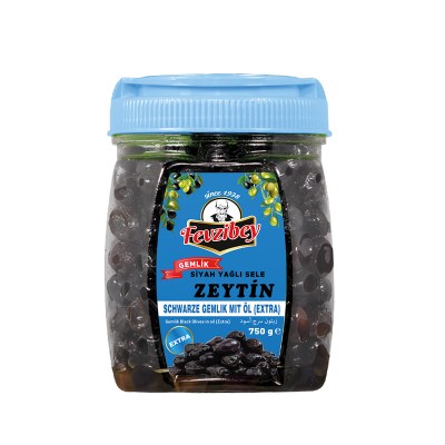Siyah Zeytin Gemlik Yağli Sele Extra