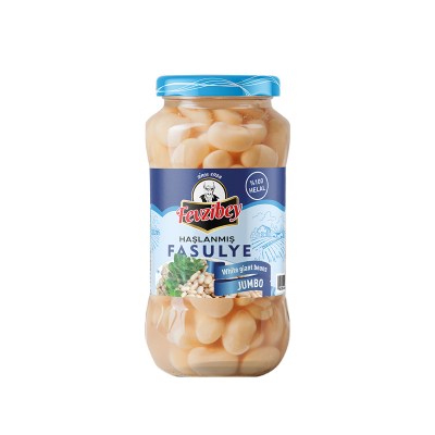 Fevzibey Haşlanmış Beyaz Jumbo Fasulye 