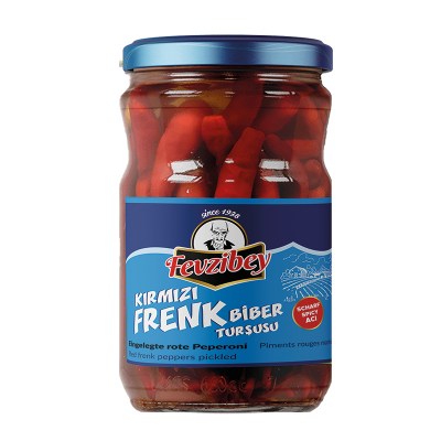 Kırmızı Frenk Biber Turşusu