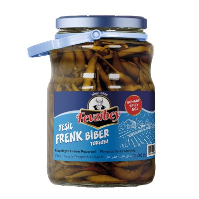 Yeşil Frenk Biber Turşusu